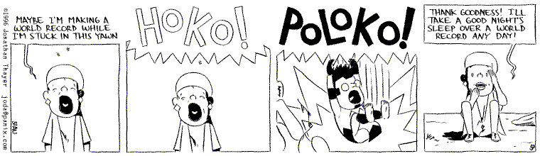 Saturday's strip