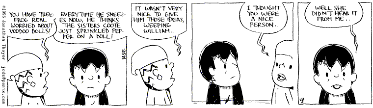 Saturday's strip