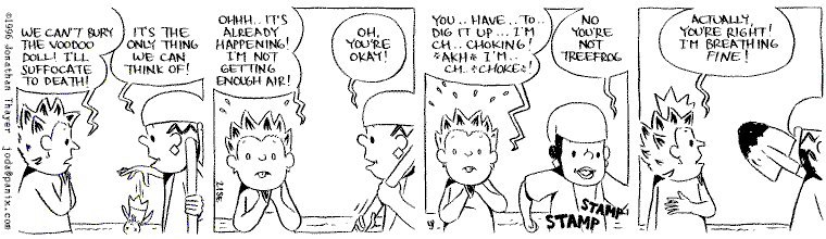 Saturday's strip