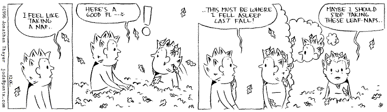 Saturday's strip