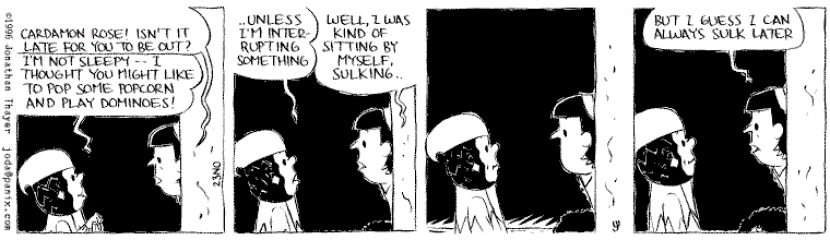 Saturday's strip