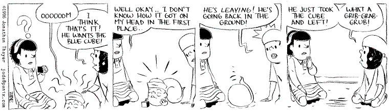 Saturday's strip