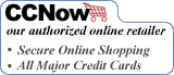 CCNow, our authorized online retailer. 1-877-CCNOW-77.